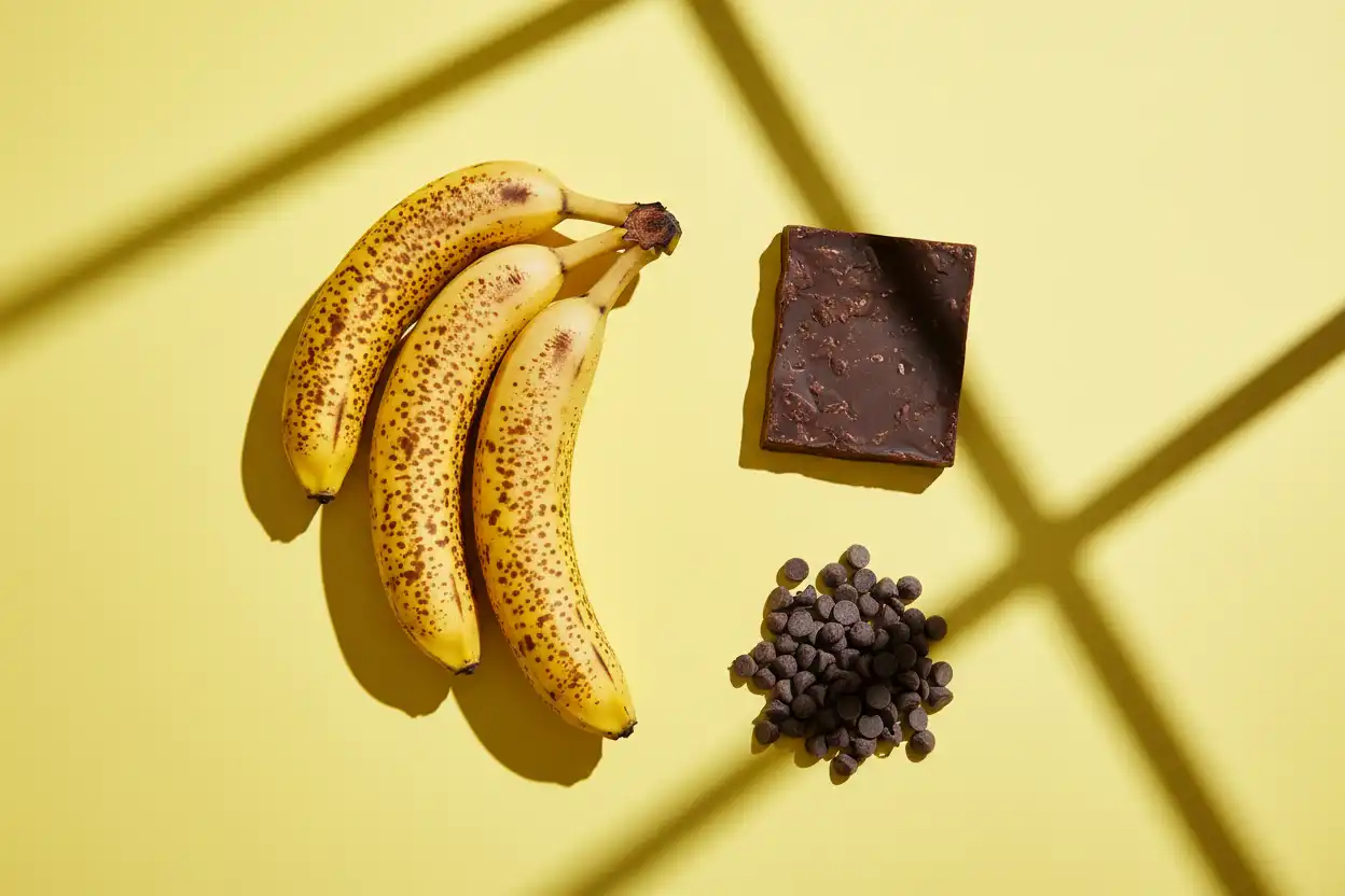 banana chocolate chip cookies, chocolate chip cookies, cookie recipe, peanut butter chocolate chip banana cookies, chocolate chip banana peanut butter cookies, gluten free banana chocolate chip cookies, vegan banana chocolate chip cookies, easy cookie recipe, banana chocolate cookies