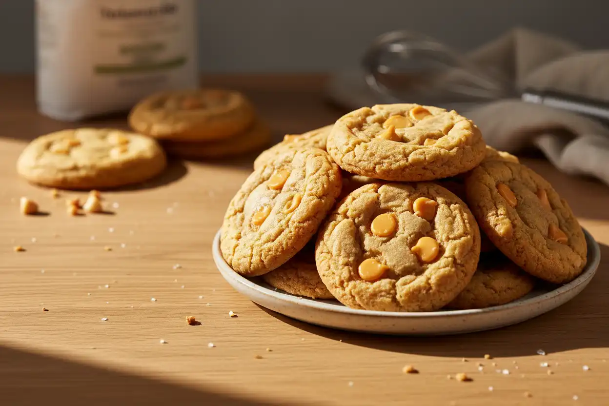 butterscotch cookies, cookie recipes, sweet snacks, easy cookies, soft cookies, homemade cookies, butterscotch flavor,