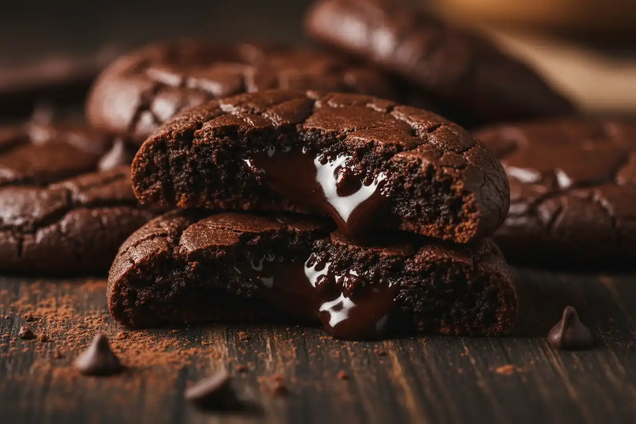 chocolate cookies with chocolate, chocolate chip cookies, chocolate cookie recipe, chocolate chip oatmeal cookies with coconut, chocolate chip cookies with oats and coconut, chocolate chip cookies with oat flour, soft chocolate cookies, fudgy chocolate cookies, no bake cookies with chocolate chips,
