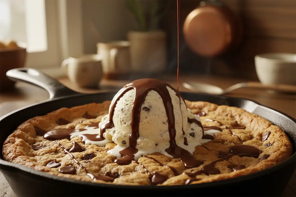 cookie in a frying pan, skillet cookie recipe, stovetop cookie, easy skillet cookie, cookie skillet dessert, cookie in skillet, one-pan cookie, frying pan cookie, can you cook a cookie in a frying pan, can you cook cookie dough in a frying pan, can you make a skillet cookie in a frying pan