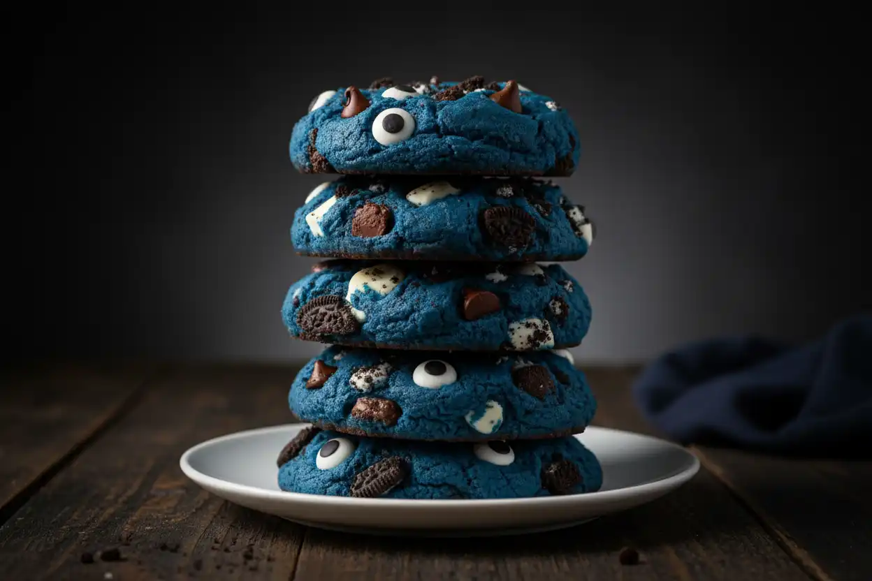 cookie monster cookies, monster cookies, fun cookie recipes, cookie monster recipe, blue cookie monster cookies, cookie monster chocolate chip cookies, monster cookie variations, cookie monster cookies with cake mix