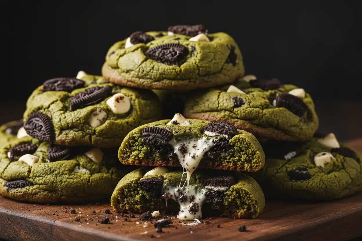 matcha cookies, matcha cookie recipe, matcha crinkle cookies, strawberry matcha cookies recipe, brown butter matcha cookies, oreo matcha cookies, black sesame matcha cookies, gluten-free matcha cookies, healthy matcha treats,