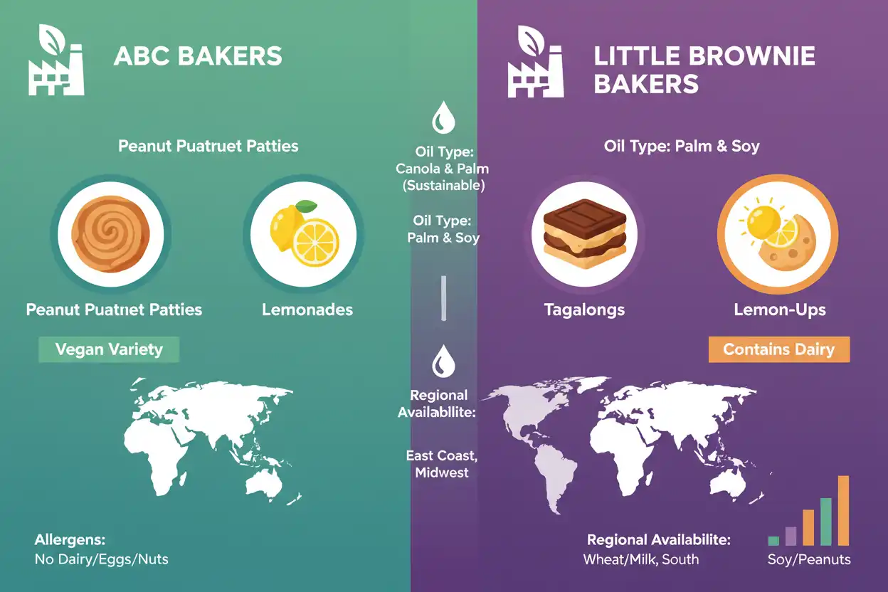 ABC Bakers vs. Little Brownie Bakers Comparison