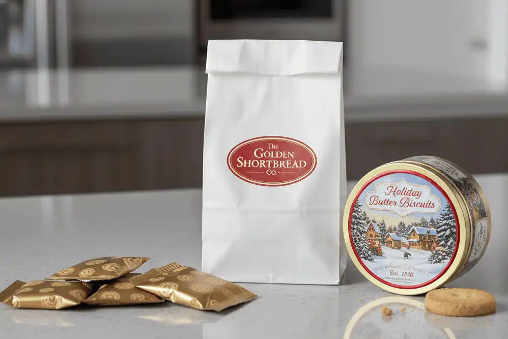 Various retail packaging formats of Chessmen including standard bags, snack packs, and mini cartons
