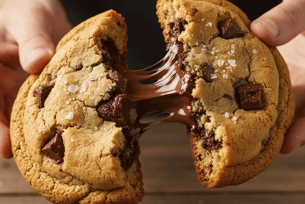 cookie-cass-avec-chocolat-fondu