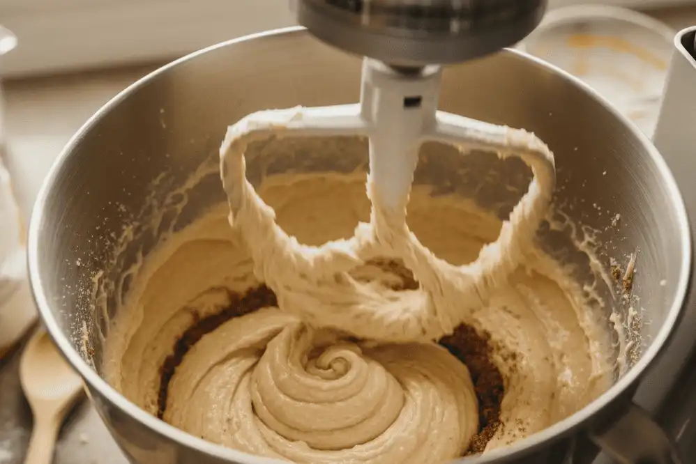 creaming-butter-and-sugar-in-a-stand-mixer