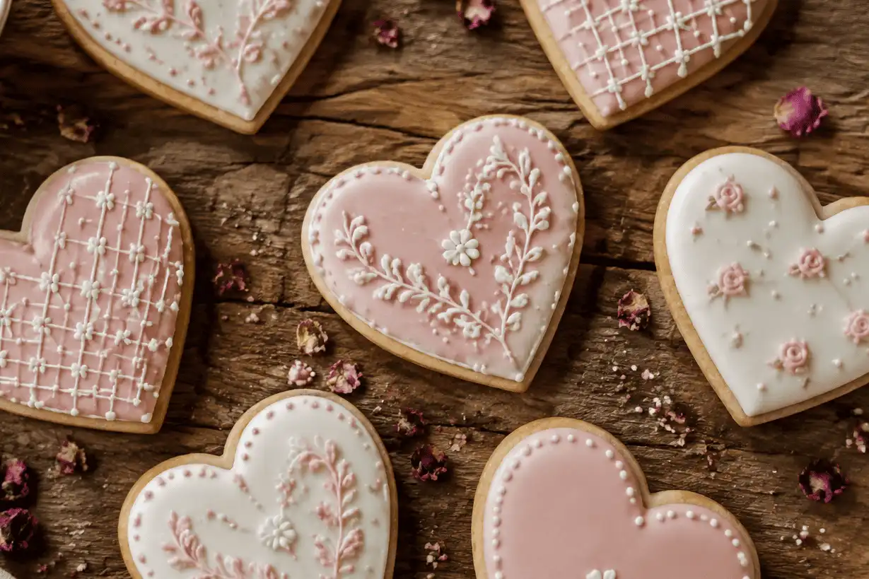 heart-shaped-sugar-cookies-with-pastel-icing