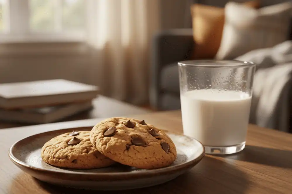 warm-cookies-served-beside-a-glass-of-milk